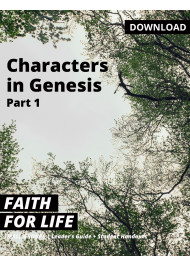 Characters in Genesis, Part 1